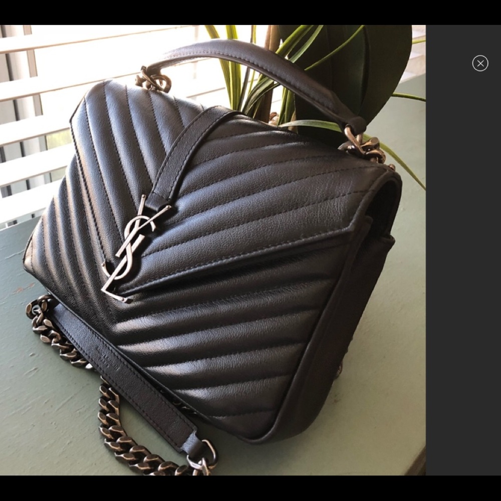 Ysl medium college bag!, 💜💜💜 - Picture 3 of 9